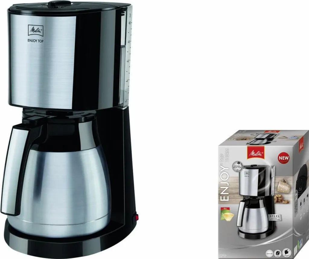MELITTA Kaffeeautomat 1017-08 10Tassen Thermokanne 1000Watt Schwarz 13 MELITTA Kaffeeautomat 1017-08 10Tassen Thermokanne 1000Watt Schwarz – Bild 13