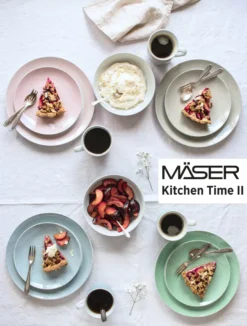 Mäser 931565 Kombiservice Kitchen Time II Für 4 Personen, Porzellan, Grün (1 Set, 16-teilig) 17 Mäser 931565 Kombiservice Kitchen Time II Für 4 Personen, Porzellan, Grün (1 Set, 16-teilig) -Haushalts Verkauf 01694f81bac5c1715372b7dab1c88b17