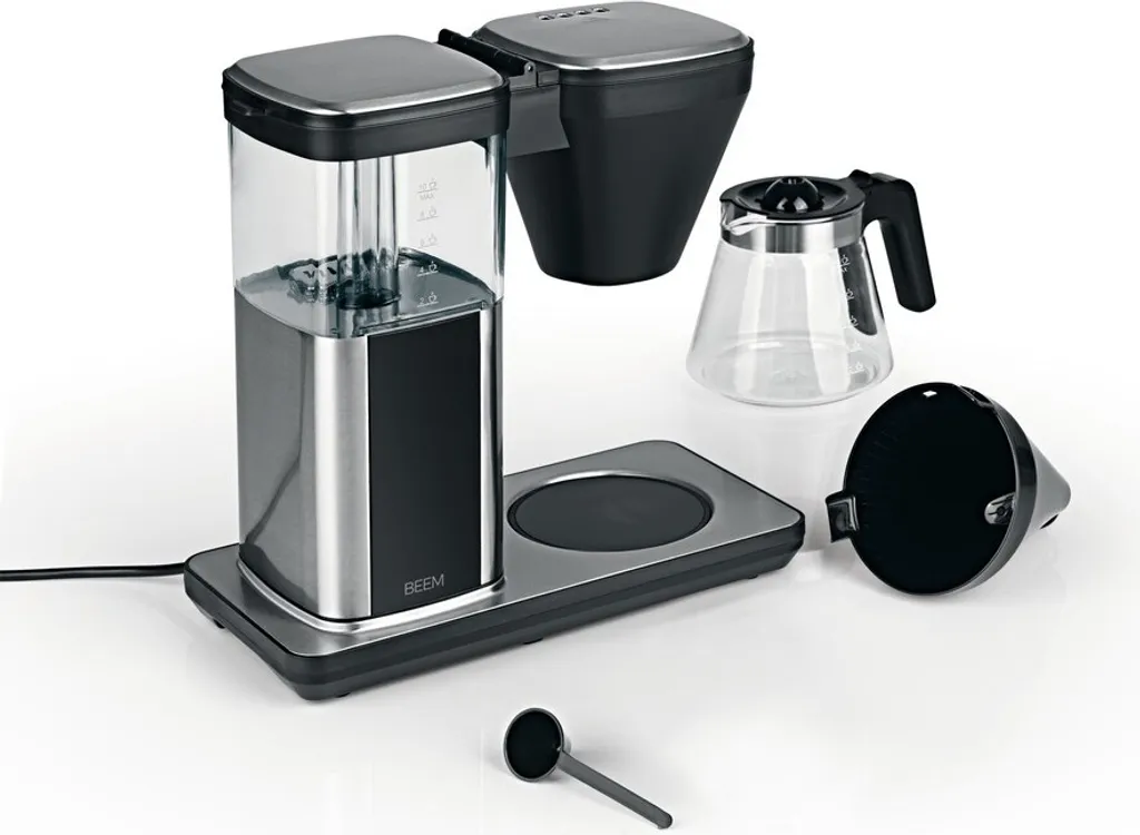 BEEM DIRECT-BREW Filterkaffeemaschine - Glas Kaffeemaschine Filter Kaffeemaschine 10 Tassen Timer Kaffeeautomat Display 11 BEEM DIRECT-BREW Filterkaffeemaschine - Glas Kaffeemaschine Filter Kaffeemaschine 10 Tassen Timer Kaffeeautomat Display – Bild 11