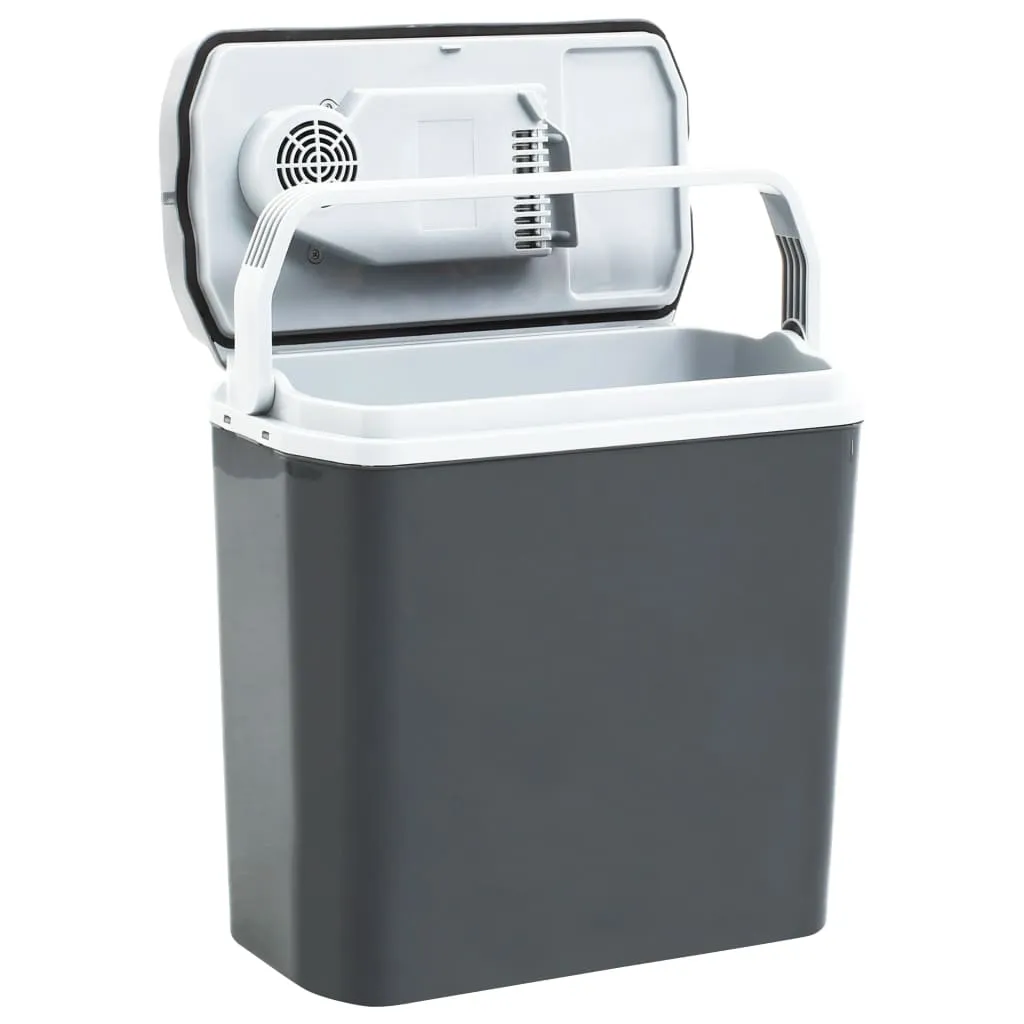 VidaXL Tragbare Thermoelektrische Kühlbox 20 L 12V 230V E 2 VidaXL Tragbare Thermoelektrische Kühlbox 20 L 12V 230V E – Bild 2