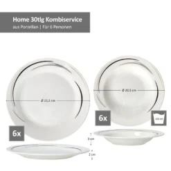 Mambo-Cat Kaffee-Tasse Porzellan-Becher Geschirr-Set Schüssel Bowl-Schale Tafel-Zubehör Suppen-Schälchen Speise-Teller Käse-Wurst Ess-Platte Frühstücks-Buffet Brunch Kuchen-Dessert Home Streifen-Grau Schwarz-Creme Kombi-Service Sechs-Personen 12 Mambo-Cat Kaffee-Tasse Porzellan-Becher Geschirr-Set Schüssel Bowl-Schale Tafel-Zubehör Suppen-Schälchen Speise-Teller Käse-Wurst Ess-Platte Frühstücks-Buffet Brunch Kuchen-Dessert Home Streifen-Grau Schwarz-Creme Kombi-Service Sechs-Personen -Haushalts Verkauf 0340c9281ab81c10f11f126e8487123b