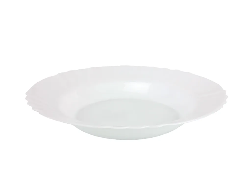 EBRO Tafelservice, 12tlg., Speiseteller + Suppenteller, Essteller, Opal-Hartglas 5 EBRO Tafelservice, 12tlg., Speiseteller + Suppenteller, Essteller, Opal-Hartglas – Bild 5