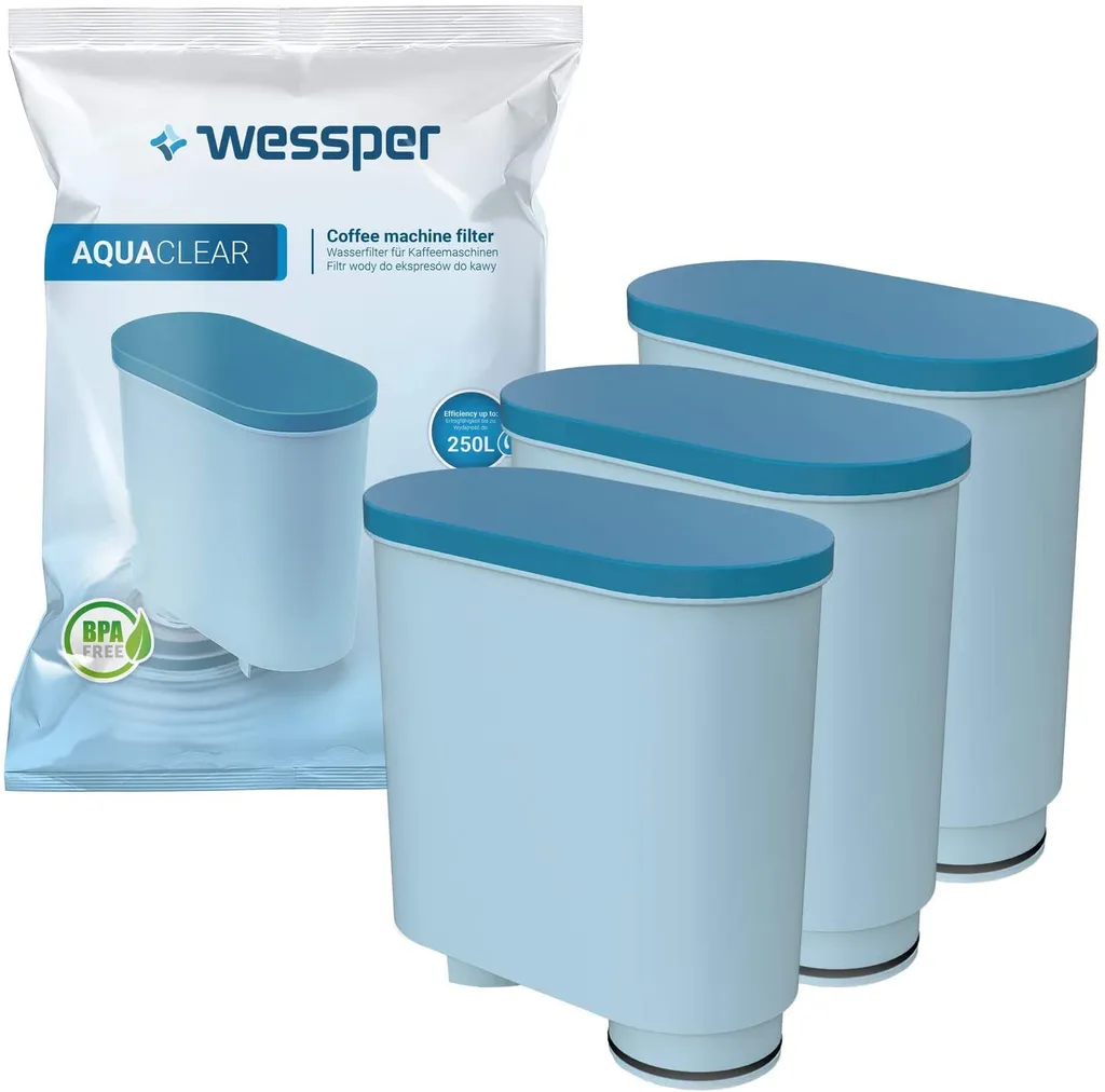 Wessper Wasserfilter Alternative Zu Saeco AquaClean (1er Pack) 6 Wessper Wasserfilter Alternative Zu Saeco AquaClean (1er Pack) – Bild 6