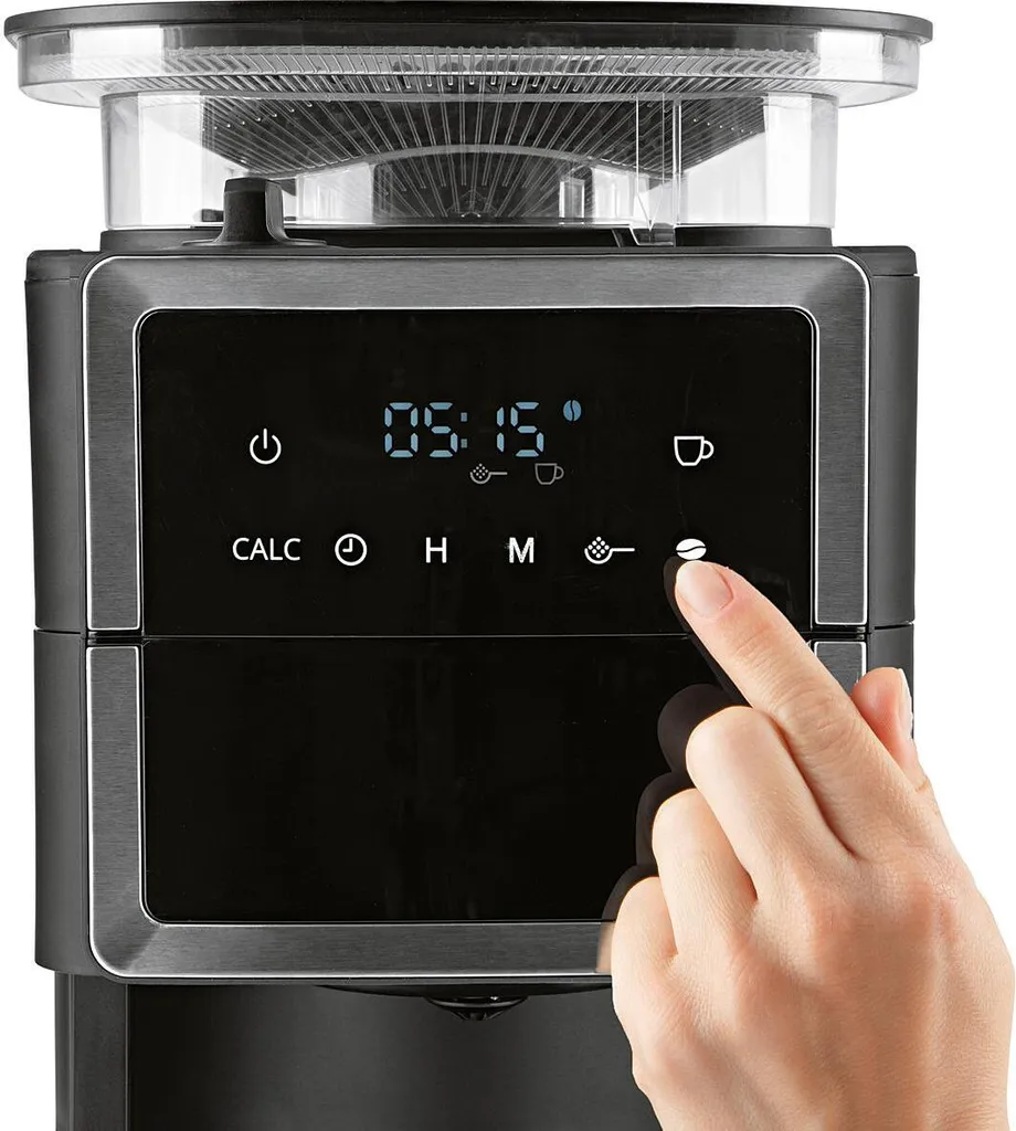 Kaffeemaschine Filterkaffeemaschine Edelstahl Thermoskanne Timer Mit Mahlwerk 14 Kaffeemaschine Filterkaffeemaschine Edelstahl Thermoskanne Timer Mit Mahlwerk – Bild 14