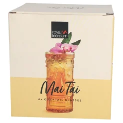 4x Mai Tai Glas 490 Ml Klarglas Cocktail-Kelch Tiki-Cocktail Rum-Longdrink Mai Tai Glass -Haushalts Verkauf 0e4a910fbc25ed64a001ee7e8e5991a7