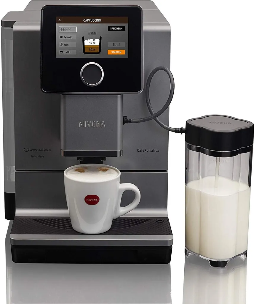 NIVONA - NICR 970 - Titan/Chrom - Kaffeevollautomat + 1 Kg Kaffee GRATIS! 1 NIVONA - NICR 970 - Titan/Chrom - Kaffeevollautomat + 1 Kg Kaffee GRATIS!