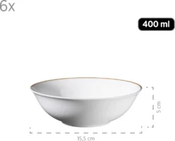 Mäser 931735 Kombiservice Professional Dining Für 6 Personen, Porzellan, Weiß (1 Set, 24-teilig) 16 Mäser 931735 Kombiservice Professional Dining Für 6 Personen, Porzellan, Weiß (1 Set, 24-teilig) -Haushalts Verkauf 0fd6addae8024daaa35cb14357215400