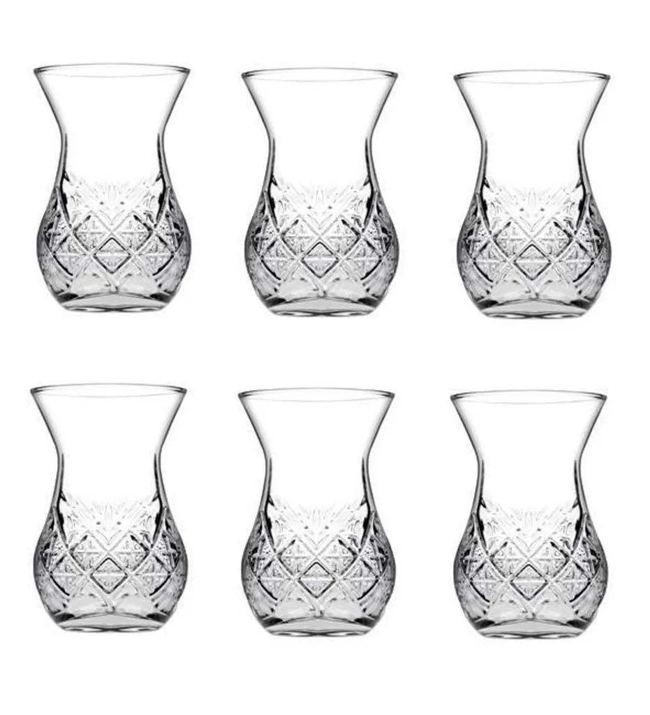 Pasabahce Timeless Türkische Teegläser Teeglas Tee Glas 6er-Set 155ml Caybardagi 42881 Rund 2 Pasabahce Timeless Türkische Teegläser Teeglas Tee Glas 6er-Set 155ml Caybardagi 42881 Rund – Bild 2