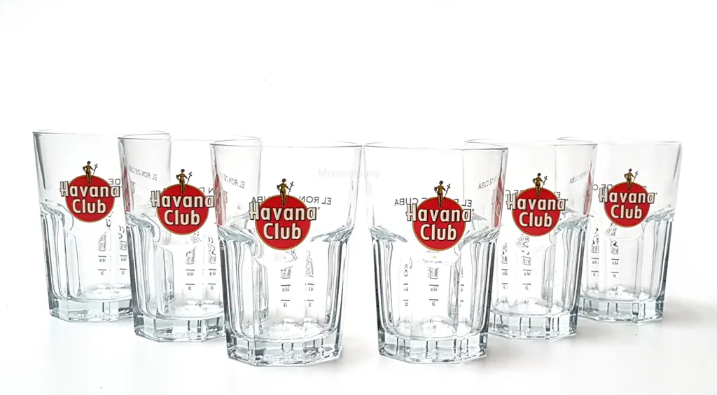 Havana Club Gläser Set – 6x Gläser Geeicht 2/4cl 1 Havana Club Gläser Set – 6x Gläser Geeicht 2/4cl