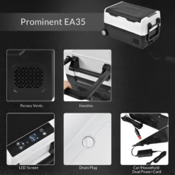 Merax Elektrisch Kühlbox Mit Kompressor 31.5L Schwarz, Mini Kühlschrank Tragbar Kühlleistung Bis -20° C, Gefrierbox 12/24 V Und 230 V Für Büro, Auto, Camping, Garten 24 Merax Elektrisch Kühlbox Mit Kompressor 31.5L Schwarz, Mini Kühlschrank Tragbar Kühlleistung Bis -20° C, Gefrierbox 12/24 V Und 230 V Für Büro, Auto, Camping, Garten -Haushalts Verkauf 11501c8f5bb0391593434e0819da0553