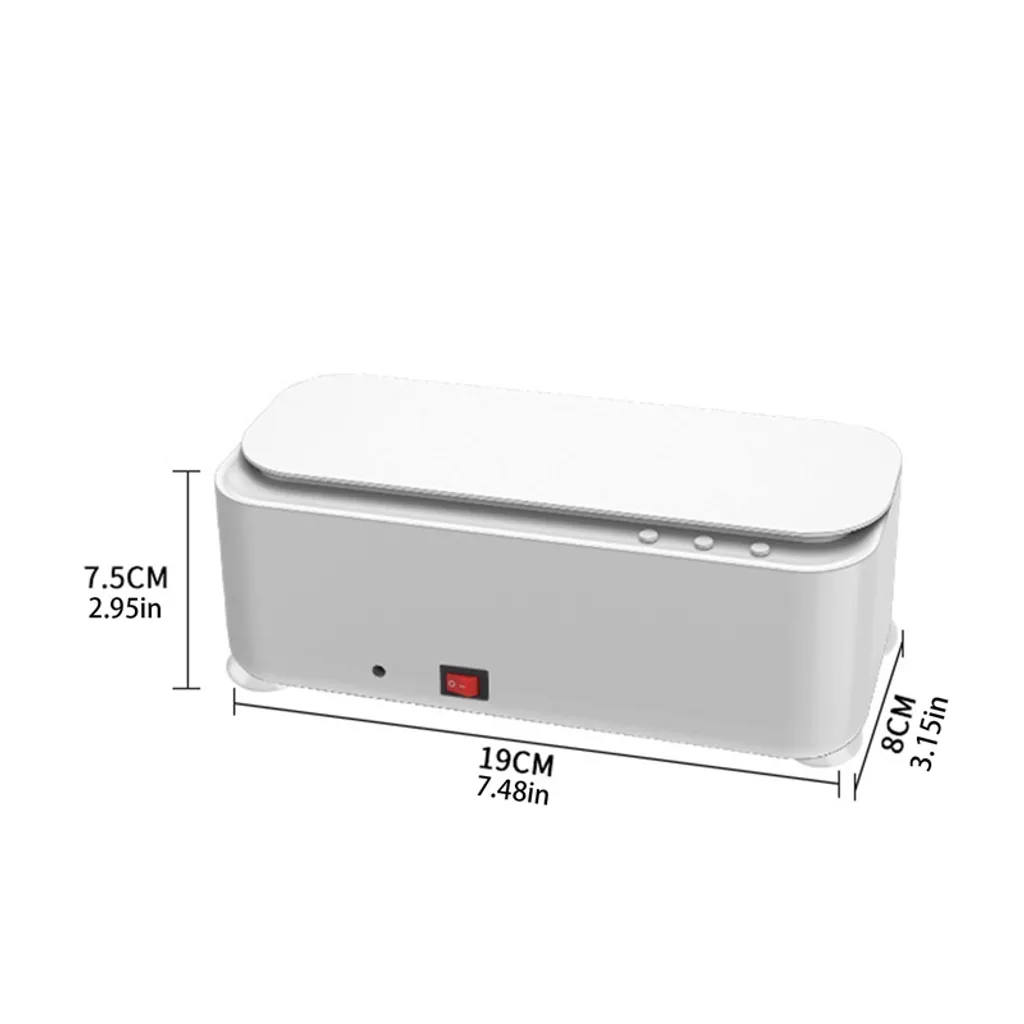 Ultraschallreiniger, Brillenreiniger, Schmuckreiniger, Betrieb Mit Leitungswasser,Für Schmuck, Brillen, Ringe, Silber, Uhren 4 Ultraschallreiniger, Brillenreiniger, Schmuckreiniger, Betrieb Mit Leitungswasser,Für Schmuck, Brillen, Ringe, Silber, Uhren – Bild 4