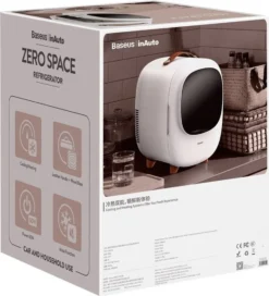 Baseus Mini Beauty Kühlschrank Für Kosmetik Reisekühlschrank Mit Heizung 8l 220V EU / 12V Weiß 23 Baseus Mini Beauty Kühlschrank Für Kosmetik Reisekühlschrank Mit Heizung 8l 220V EU / 12V Weiß -Haushalts Verkauf 137b956c5f647b91c09393d83135c641