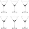 Cocktailglas 6er Set MARTINI Cocktailschale DIAMOND 260 Ml