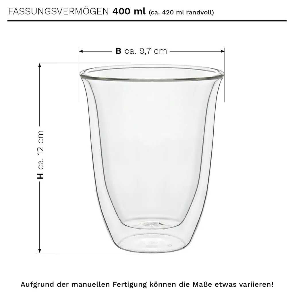 Thermoglas „DG-V“ 6er-Set 400 Ml 3 Thermoglas „DG-V“ 6er-Set 400 Ml – Bild 3