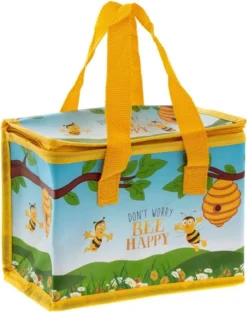 Lesser & Pavey Lunchbag Isotasche "Don´t Worry Bee Happy" - 22 Cm