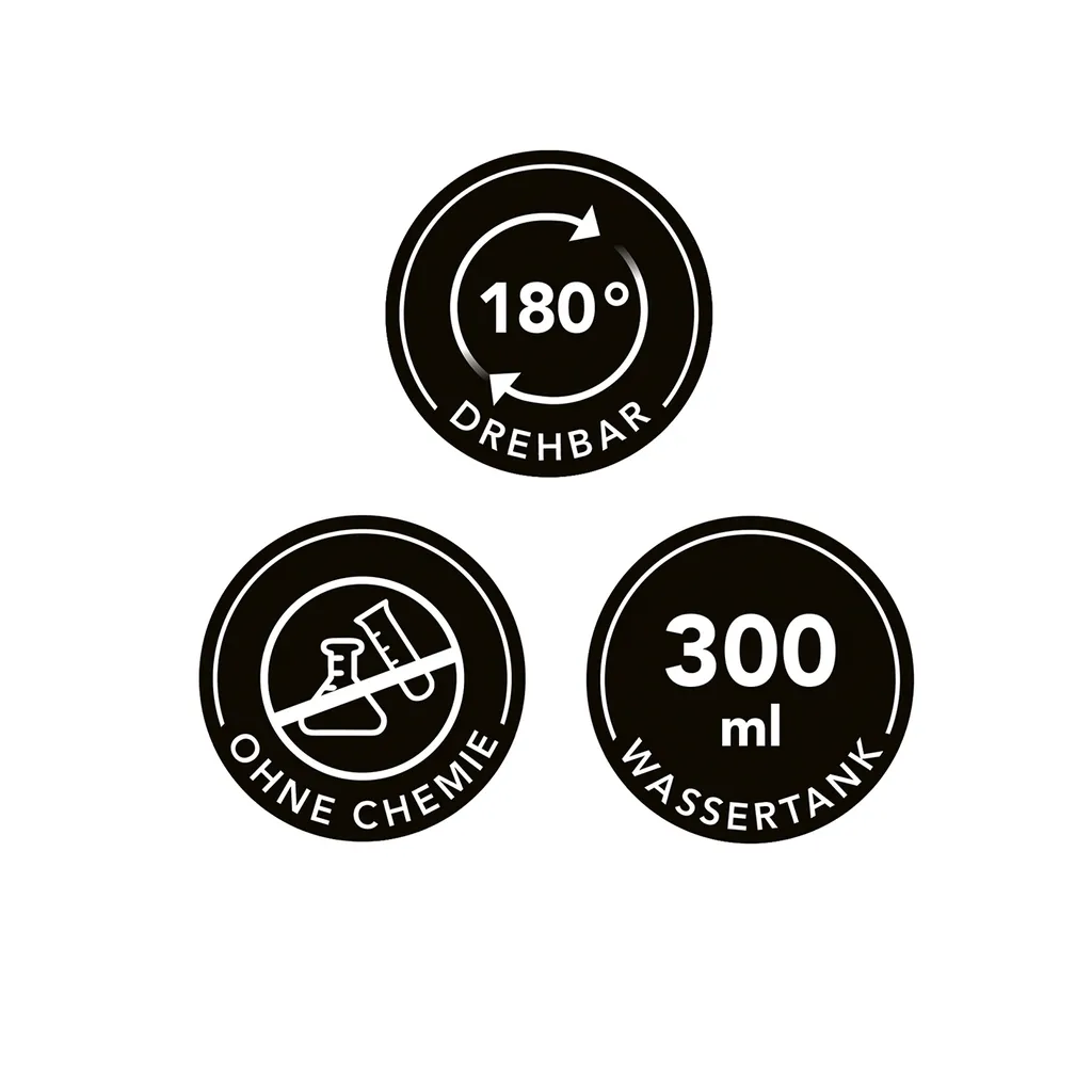 MAXXMEE Dampfbesen 1300W Weiß/rot 14 MAXXMEE Dampfbesen 1300W Weiß/rot – Bild 14