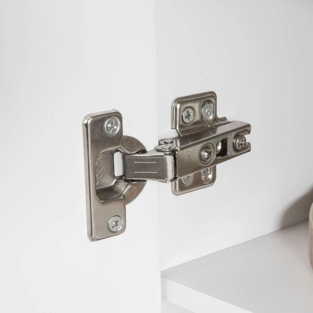 SoBuy FKW75-WN Küchenwagen Servierwagen Beistellwagen Rollwagen Mit 1 Tür Und 3 Regalböden Weiß-Natur BHT Ca.: 60x90x40cm 8 SoBuy FKW75-WN Küchenwagen Servierwagen Beistellwagen Rollwagen Mit 1 Tür Und 3 Regalböden Weiß-Natur BHT Ca.: 60x90x40cm – Bild 8