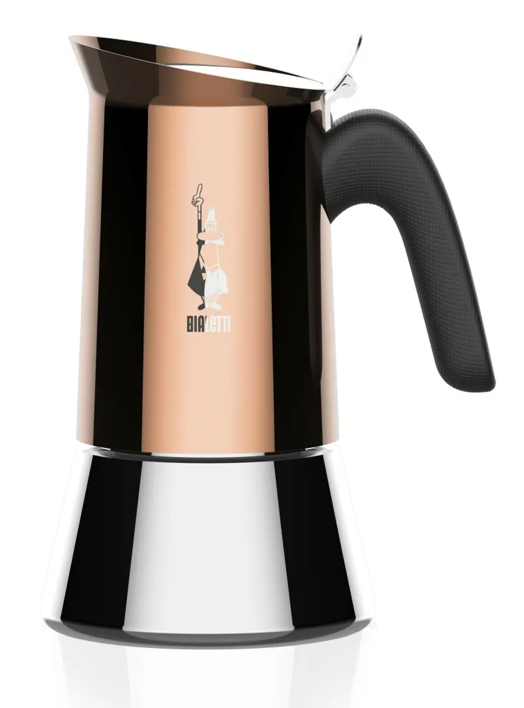 Bialetti Edelstahl Moka 6 Tassen Kocher Venus Induktion 2 Bialetti Edelstahl Moka 6 Tassen Kocher Venus Induktion – Bild 2