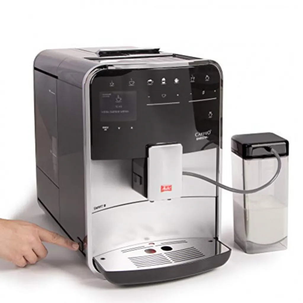 Melitta Caffeo Barista T Smart F831-101 Kaffeevollautomat, Smartphone-Steuerung, Silber 8 Melitta Caffeo Barista T Smart F831-101 Kaffeevollautomat, Smartphone-Steuerung, Silber – Bild 8