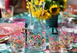 KROSNO Folk Bunt Wassergläser, 6er-Set, 250 Ml 15 KROSNO Folk Bunt Wassergläser, 6er-Set, 250 Ml -Haushalts Verkauf 1d3dfc996d5048c8a51f3dbbdb00a12a