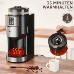 Kompakte Kaffeemaschinen Mit Mahlwerk Filterkaffeemaschine Kaffeemaschine Mit Mühle Für Bohnenkaffee Und Kaffeepulver 2/4/6 Tassen, Schwarz 13 Kompakte Kaffeemaschinen Mit Mahlwerk Filterkaffeemaschine Kaffeemaschine Mit Mühle Für Bohnenkaffee Und Kaffeepulver 2/4/6 Tassen, Schwarz -Haushalts Verkauf 1dec6363e148ac8ad47aabe9736220b7
