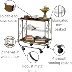 Wenko Servierwagen Dinett Deluxe Walnuss 30 Wenko Servierwagen Dinett Deluxe Walnuss -Haushalts Verkauf 1faf6859c594a0c220da531fea33063e