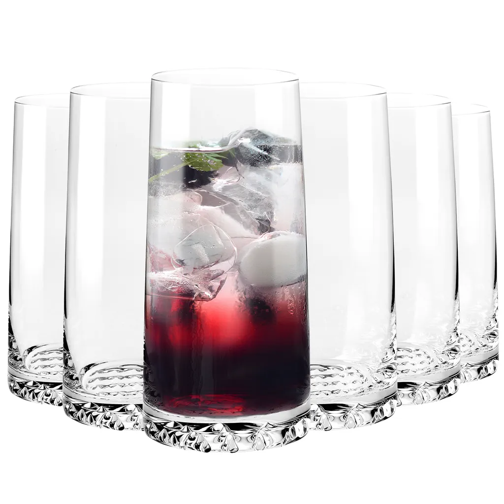 KROSNO Fjord Longdrinkgläser, 6er-Set, 350 Ml 1 KROSNO Fjord Longdrinkgläser, 6er-Set, 350 Ml