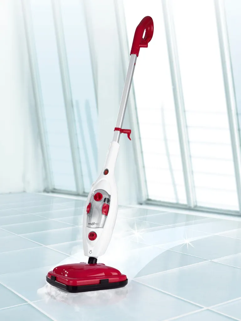 MAXXMEE Dampfbesen 1300W Weiß/rot 19 MAXXMEE Dampfbesen 1300W Weiß/rot – Bild 19