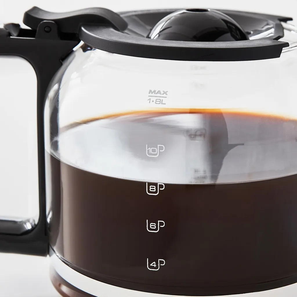 Morphy Richards Verve Pour Over Filter Coffee Machine, Kombi-Kaffeemaschine, 1,8 L, Gemahlener Kaffee, 900 W, Schwarz 6 Morphy Richards Verve Pour Over Filter Coffee Machine, Kombi-Kaffeemaschine, 1,8 L, Gemahlener Kaffee, 900 W, Schwarz – Bild 6