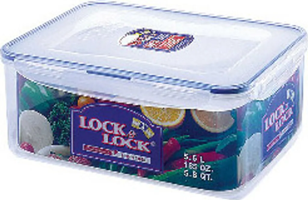 Lock&Lock HPL836 Vorratsdose 5,5L - Luft Und Wasserdicht - Rechteckig (1er Pack) 9 Lock&Lock HPL836 Vorratsdose 5,5L - Luft Und Wasserdicht - Rechteckig (1er Pack) – Bild 9