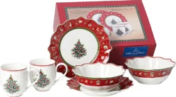 Villeroy & Boch Frühstücksset Toy's Delight Rot,weiß 6 Villeroy & Boch Frühstücksset Toy's Delight Rot,weiß -Haushalts Verkauf 26eb5132b4d3c90e63be0a278f6f1a78