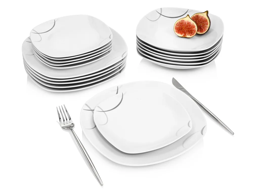 Sänger Tafelservice Bilgola Black Lines 18 Tlg. 1 Sänger Tafelservice Bilgola Black Lines 18 Tlg.