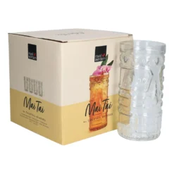 4x Mai Tai Glas 490 Ml Klarglas Cocktail-Kelch Tiki-Cocktail Rum-Longdrink Mai Tai Glass -Haushalts Verkauf 28f947a8079246aff7ad82d41990794f