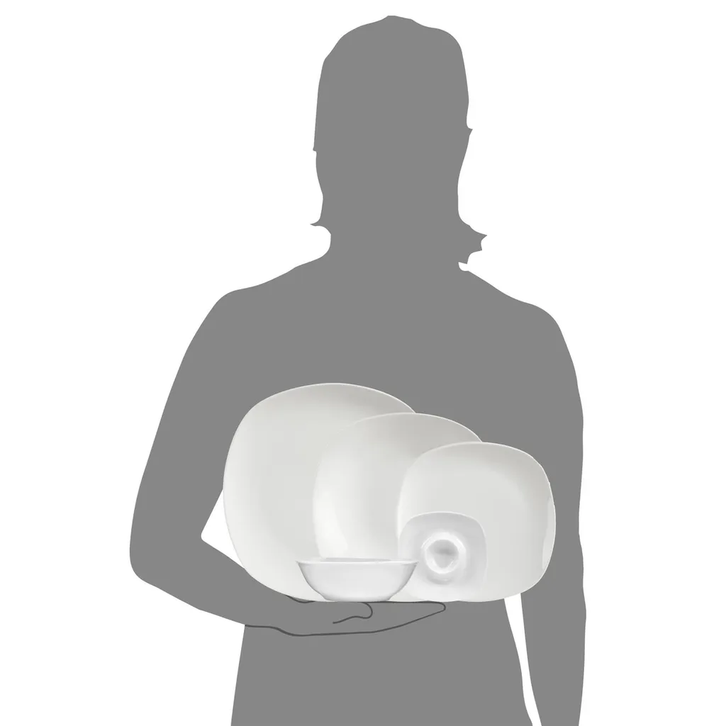 Sänger SÄNGER Porzellan Geschirrset Bilgola, Tafelservice 30 Teilig Für 6 Personen 5 Sänger SÄNGER Porzellan Geschirrset Bilgola, Tafelservice 30 Teilig Für 6 Personen – Bild 5