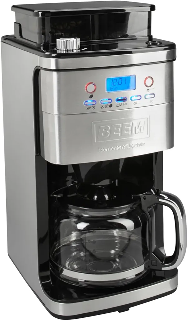 BEEM FRESH-AROMA-PERFECT SUPERIOR Filterkaffeemaschine Mit Mahlwerk - Glas | BASIC SELECTION | Edelstahl 1 BEEM FRESH-AROMA-PERFECT SUPERIOR Filterkaffeemaschine Mit Mahlwerk - Glas | BASIC SELECTION | Edelstahl