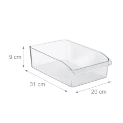 Relaxdays 4 X Küchen Organizer Transparent 11 Relaxdays 4 X Küchen Organizer Transparent -Haushalts Verkauf 2cc8d873409d85c2dcdf22f094c82cbc