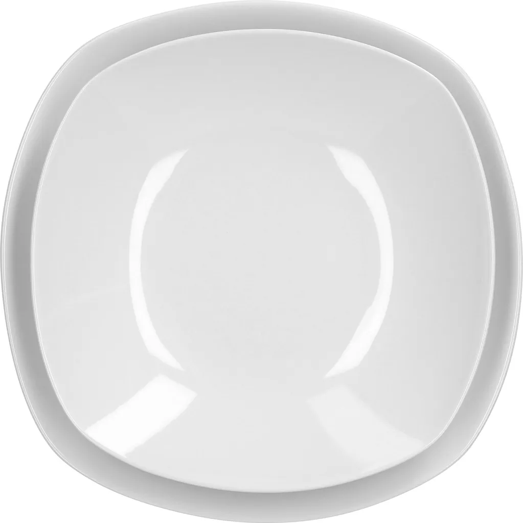 Kombiservice Lilli 60tlg. Weiß Porzellan Für 12 Personen 2 Kombiservice Lilli 60tlg. Weiß Porzellan Für 12 Personen – Bild 2