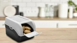 Kartoffel Aufbewahrungsbox Blau+ Weiß 2er Set I Gemüsebox Kartoffelbox Mit Deckel Für Ca. 4 Kg Kartoffeln + 6 Aufkleber Mit Gemüsesorten 14 Kartoffel Aufbewahrungsbox Blau+ Weiß 2er Set I Gemüsebox Kartoffelbox Mit Deckel Für Ca. 4 Kg Kartoffeln + 6 Aufkleber Mit Gemüsesorten -Haushalts Verkauf 2d8b60161b7a9c401b0f0cd8fa4039ce