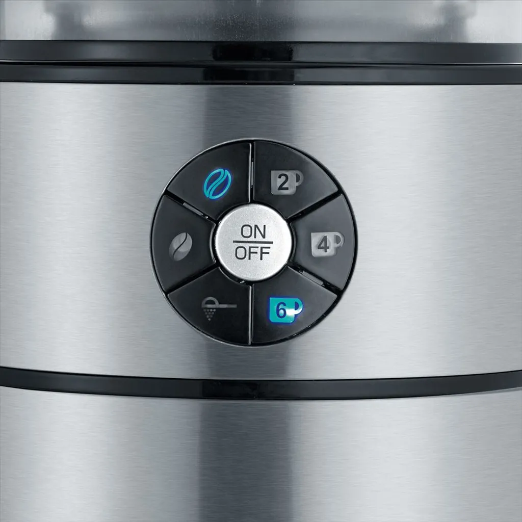 Severin KA 4811 Filterkaffeemaschine Mit Mahlwerk Für 6 Tassen Edelstahl Schwarz 8 Severin KA 4811 Filterkaffeemaschine Mit Mahlwerk Für 6 Tassen Edelstahl Schwarz – Bild 8