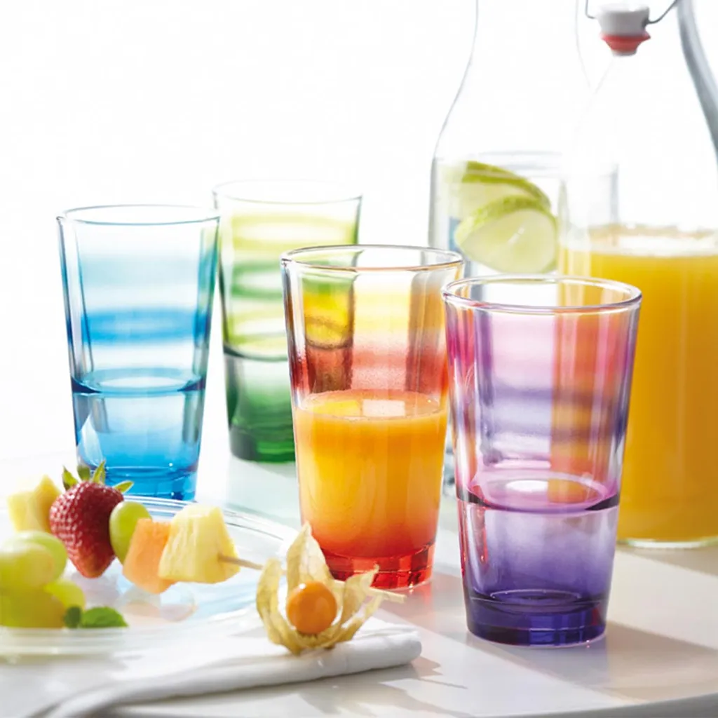 Leonardo Becher Farbig Event Gestreift 2 Leonardo Becher Farbig Event Gestreift – Bild 2