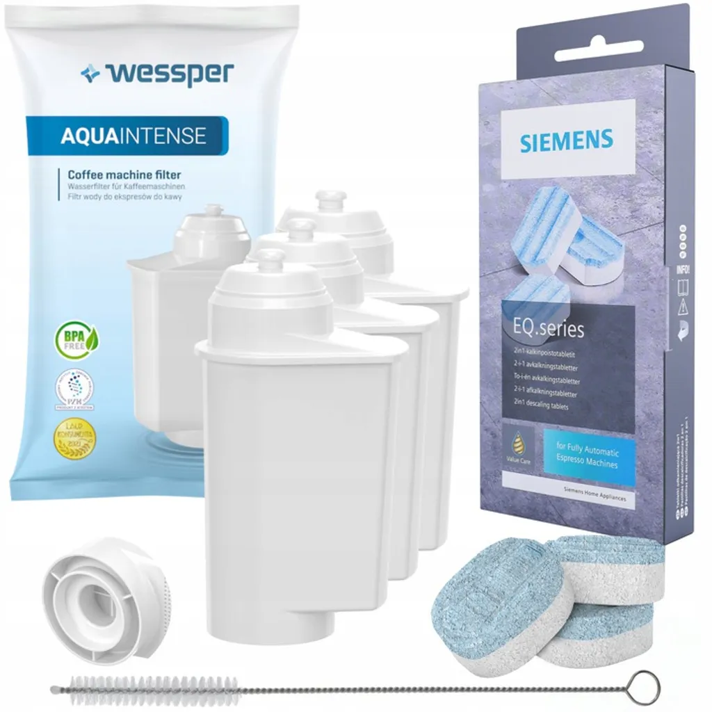 3x Filter + Tablets Der SIEMENS EQ.6 EQ.3 EQ.9 Maschine 1 3x Filter + Tablets Der SIEMENS EQ.6 EQ.3 EQ.9 Maschine