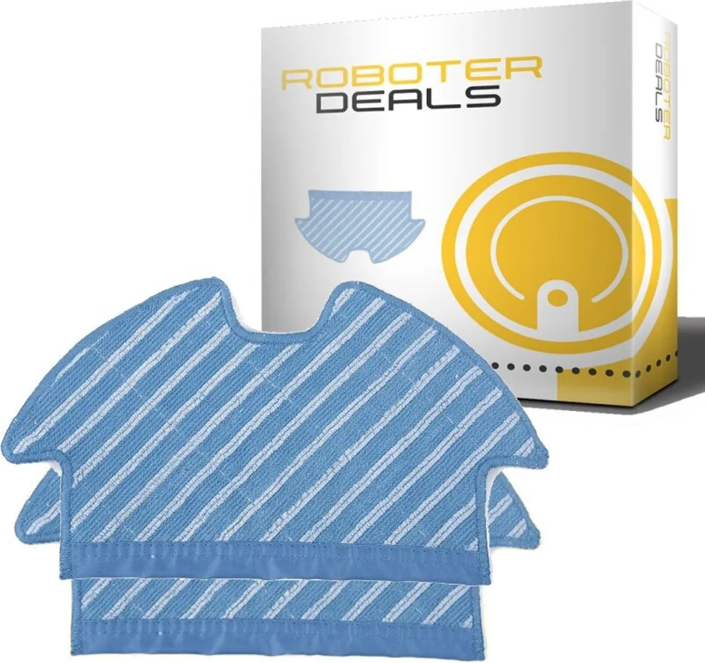 Mikrofaserpad (2 Stück) Für Ecovacs Deebot OZMO 900 / 901 / 902 1 Mikrofaserpad (2 Stück) Für Ecovacs Deebot OZMO 900 / 901 / 902