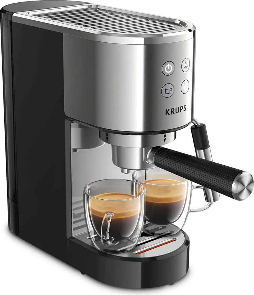 Krups XP 442 - Espresso Siebträger - Edelstahl/schwarz 16 Krups XP 442 - Espresso Siebträger - Edelstahl/schwarz – Bild 16