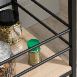 HOMCOM Küchenwagen Servierwagen Aufbewahrungswagen Beistellwagen Mit 2 Ebenen Und Griff Rollenwagen Für Küche Esszimmer Belastbarkeit 60 Kg Spanplatte 82 X 40 X 75 Cm 14 HOMCOM Küchenwagen Servierwagen Aufbewahrungswagen Beistellwagen Mit 2 Ebenen Und Griff Rollenwagen Für Küche Esszimmer Belastbarkeit 60 Kg Spanplatte 82 X 40 X 75 Cm -Haushalts Verkauf 353a4c4fc5a3993f06388a78da79334e