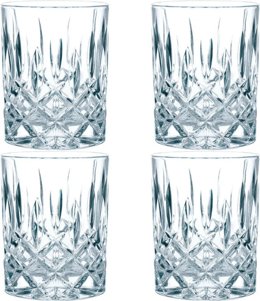 Nachtmann Noblesse Whiskybecher Set, 8er Set, Whiskyglas, Tumbler, Kristallglas, H 9.8 Cm 1 Nachtmann Noblesse Whiskybecher Set, 8er Set, Whiskyglas, Tumbler, Kristallglas, H 9.8 Cm
