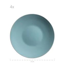 Mäser 931770 Kombiservice Elissa Für 6 Personen, Steinzeug, Türkis (1 Set, 24-teilig) -Haushalts Verkauf 397143031e3d6ff6e8df619b4e44b95a