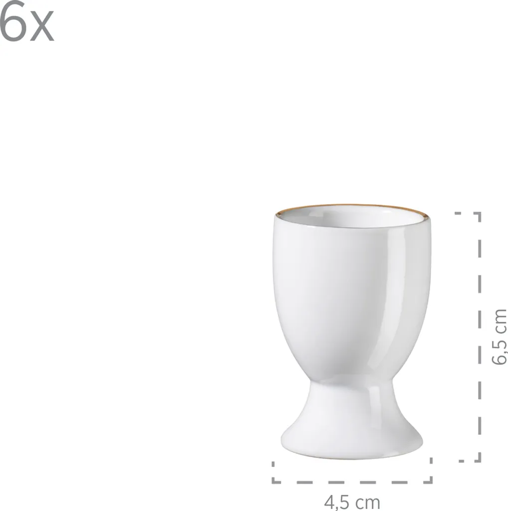 Mäser 931735 Kombiservice Professional Dining Für 6 Personen, Porzellan, Weiß (1 Set, 24-teilig) 8 Mäser 931735 Kombiservice Professional Dining Für 6 Personen, Porzellan, Weiß (1 Set, 24-teilig) – Bild 8