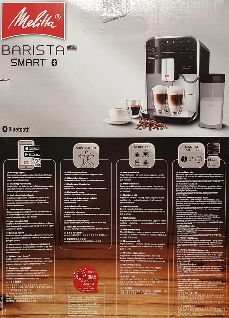Melitta CAFFEO Barista T Smart F 83/0-102 Schwarz 8 Melitta CAFFEO Barista T Smart F 83/0-102 Schwarz – Bild 8