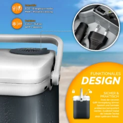 Tillvex Kühlbox Elektrisch 32L Grau | Mini-Kühlschrank 230 V Und 12 V Für KFZ Auto Camping | Kühlt & Wärmt | ECO-Modus 10 Tillvex Kühlbox Elektrisch 32L Grau | Mini-Kühlschrank 230 V Und 12 V Für KFZ Auto Camping | Kühlt & Wärmt | ECO-Modus -Haushalts Verkauf 3c0cde72a4d1eaa18ca0232aabffea20