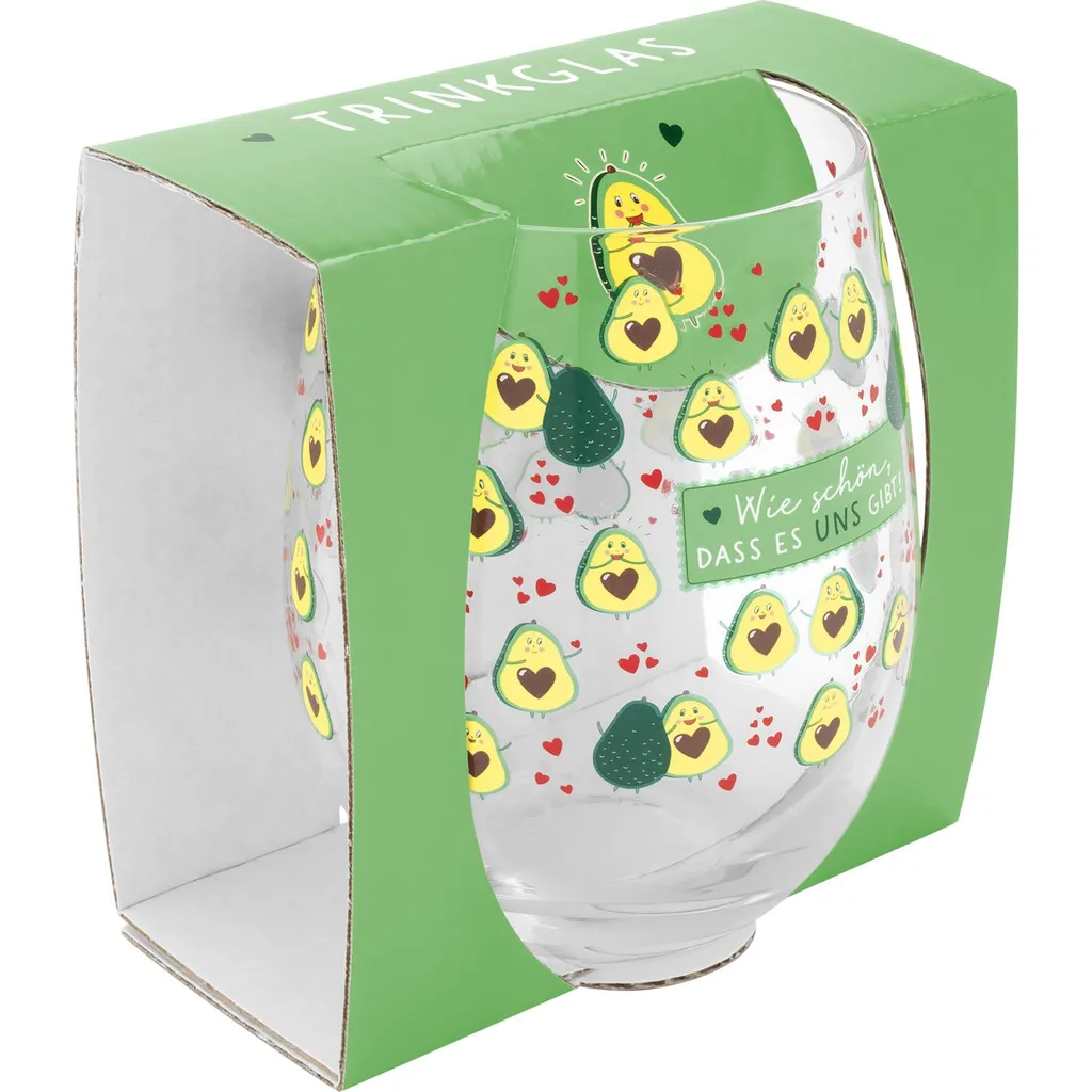 H:)PPY Life 47572 Trinkglas Avocado, 60 Cl, Konisch 3 H:)PPY Life 47572 Trinkglas Avocado, 60 Cl, Konisch – Bild 3